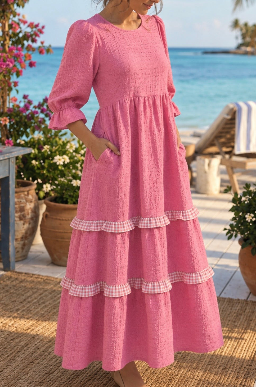 The Bubblegum Maxi Dress