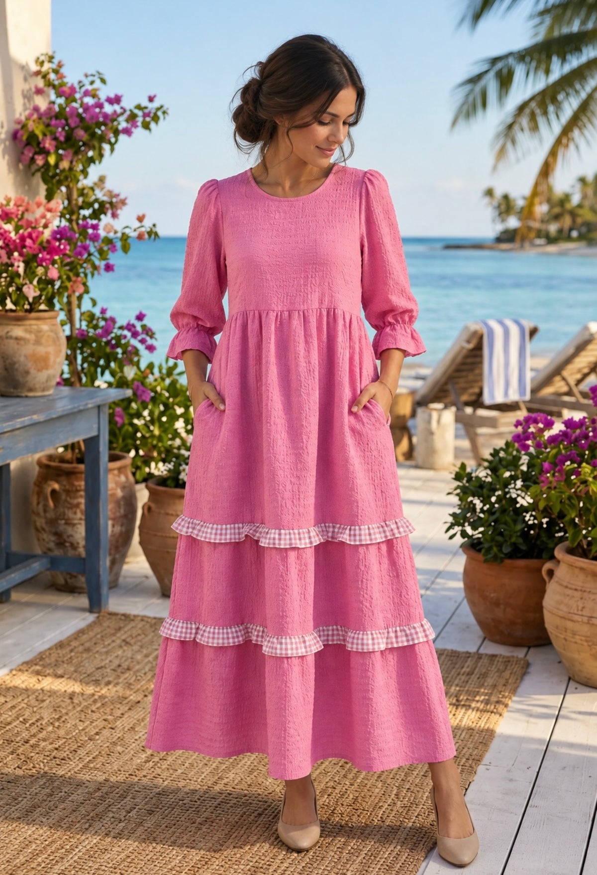 The Bubblegum Maxi Dress