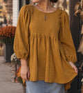 Autumn Babydoll Top