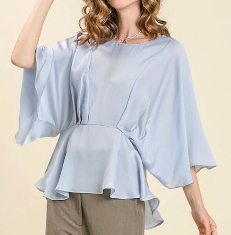 Simply Serene Satin Top