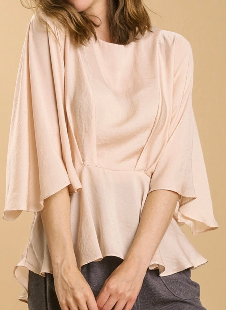Simply Serene Satin Top